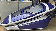 Selbstmordkapsel „The Sarco“. Rotterdam, 8. Juli 2024