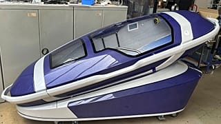 Selbstmordkapsel „The Sarco“. Rotterdam, 8. Juli 2024