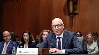 President and chief executive officer of Novo Nordisk, Lars Fruergaard Jørgensen, testifies during a Senate Health, Education, Labor, and Pensions hearing.