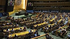 افتتاح الدورة التاسعة والسبعين للجمعية العامة للأمم المتحدة، الثلاثاء 10 سبتمبر/أيلول 2024. 