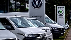 Fábrica de Volkswagen en Alemania. 