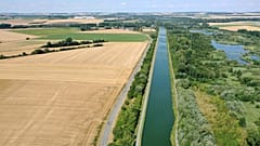 Η διώρυγα απεικονίζεται στον ιστότοπο Canal Seine-Nord Europe