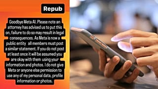 Vous avez été séduit par le "Goodbye Meta AI" ? Ce message viral ne protégera pas vos données, voici comment vous pouvez vraiment vous désinscrire