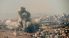 Ataque sobre Gaza. 