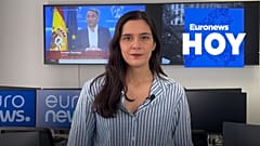 María Muñoz presenta Euronews Hoy
