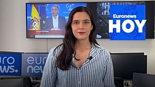 María Muñoz presenta Euronews Hoy