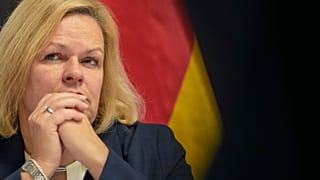 Almanya İçişleri Bakanı Nancy Faeser.