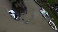 Inundaciones en Londres.