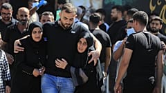 İsrail'in hafta başındaki saldırılarında hayatını kaybedenlerin cenaze töreni