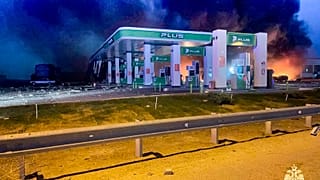 Explosão numa bomba de gasolina em Makhachkala