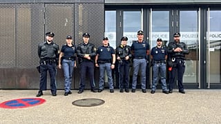 Olasz rendőrök Münchenben az Oktoberfesten - ez immár húszéves hagyomány