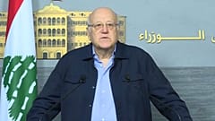 رئيس حكومة تصريف الأعمال نجيب ميقاتي في لبنان