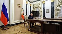 Vlagyimir Putyin a Kremlben
