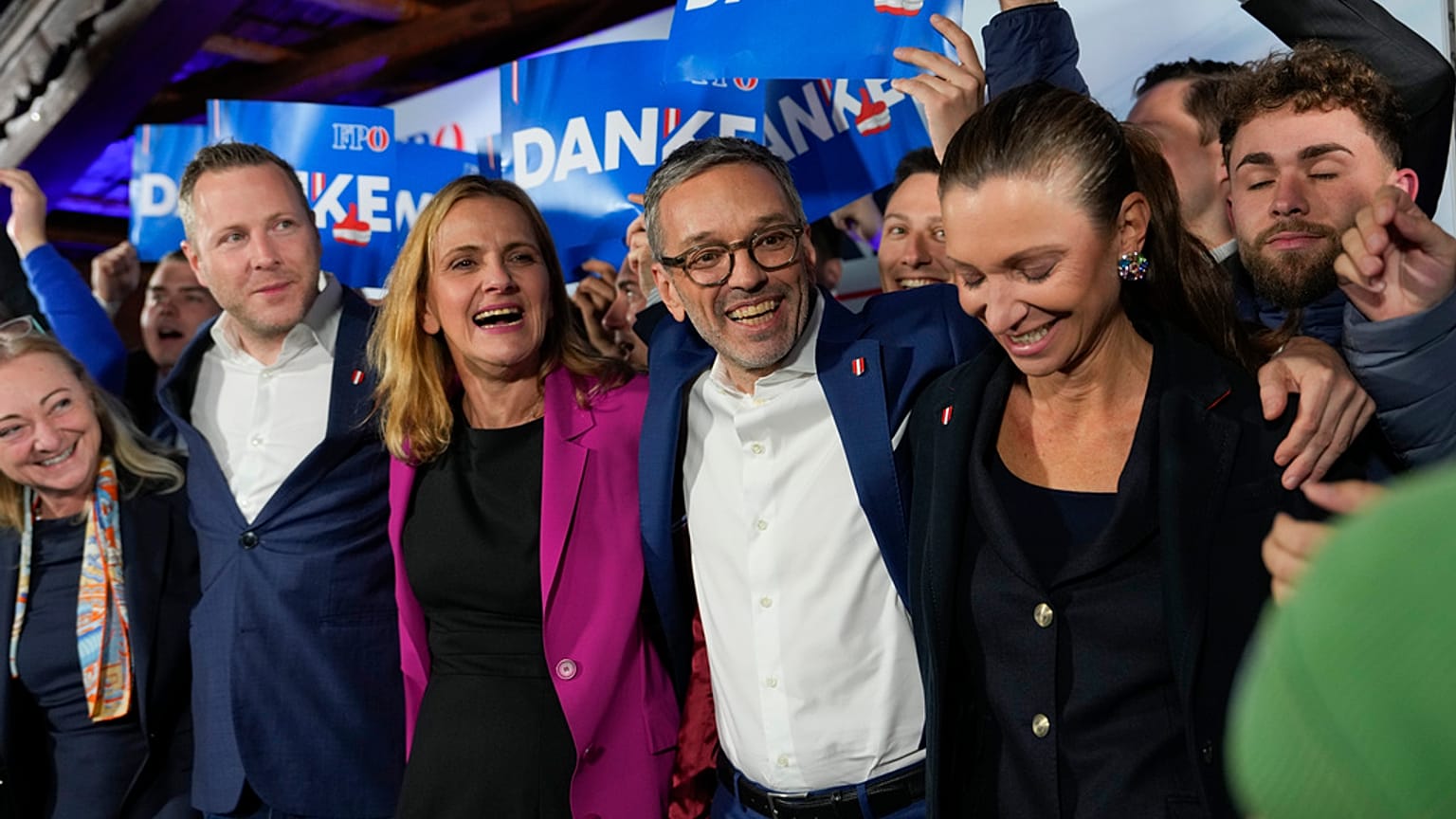 Herbert Kickl, leader del Partito della Libertà d'Austria, 29 settembre 2024