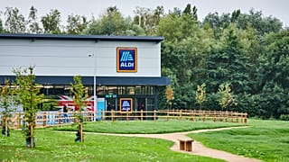 Ein Aldi-Supermarkt in Großbritannien