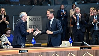 Mark Rutte, salı günü düzenlenen bir törenle NATO askeri ittifakının başına geçti, 1 Ekim 2024.