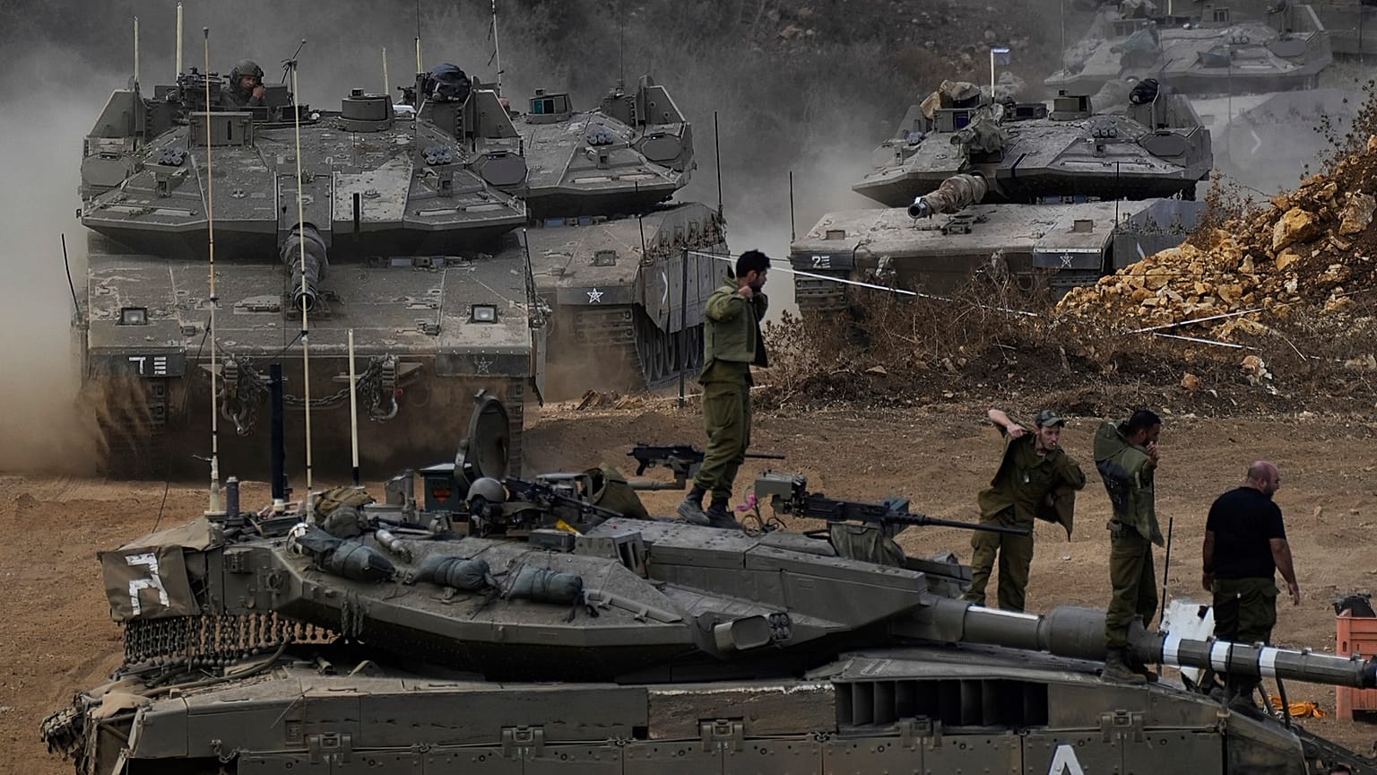 Les forces israéliennes ont lancé une invasion terrestre dans le sud du Liban.