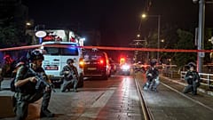 Yafa'daki silahlı saldırının ardından İsrail polisleri pozisyon aldı