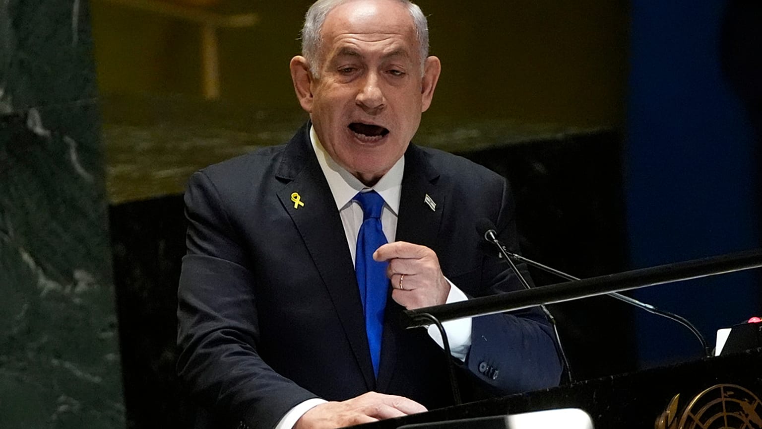 Il premier israeliano Benjamin Netanyahu