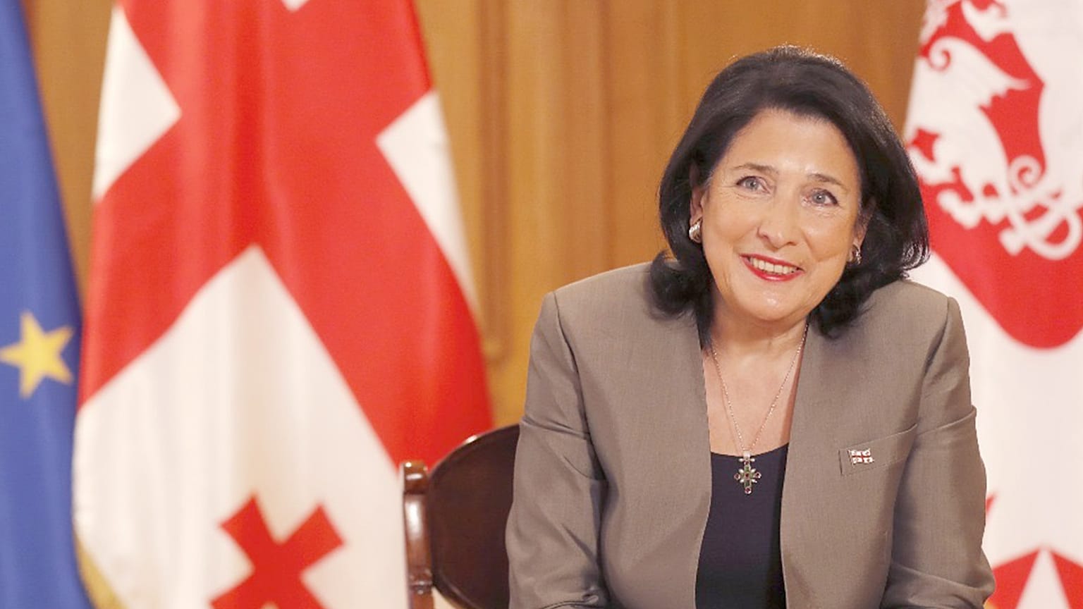 Salomé Zourabichvili, Presidenta de Georgia