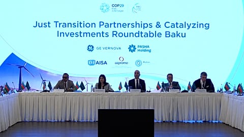 Azerbaijan is pushing for a new climate financing goal of the previous Paris climate agreement, to get the industrialised countries to pay more.