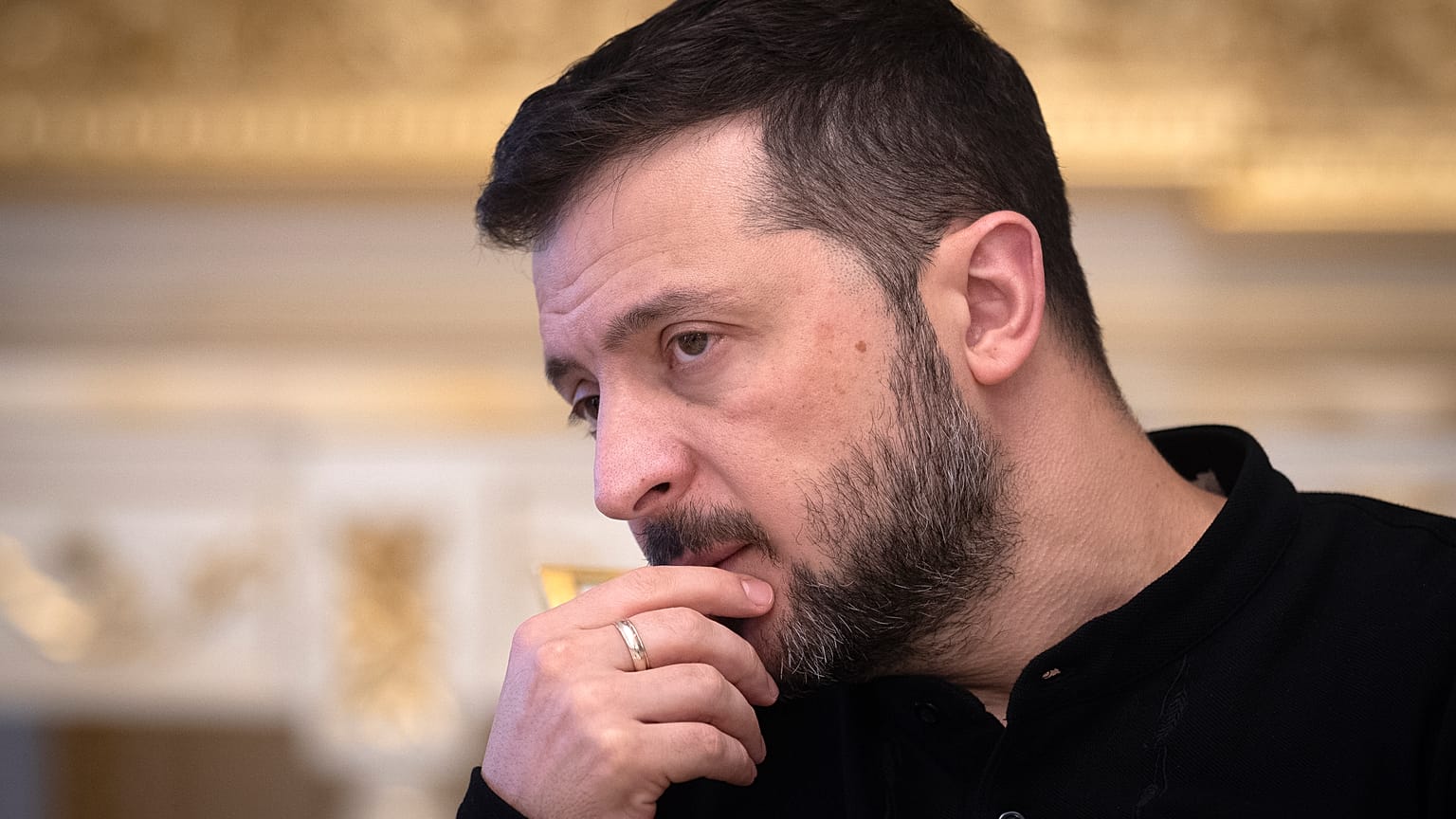 Il presidente ucraino Volodymyr Zelensky 