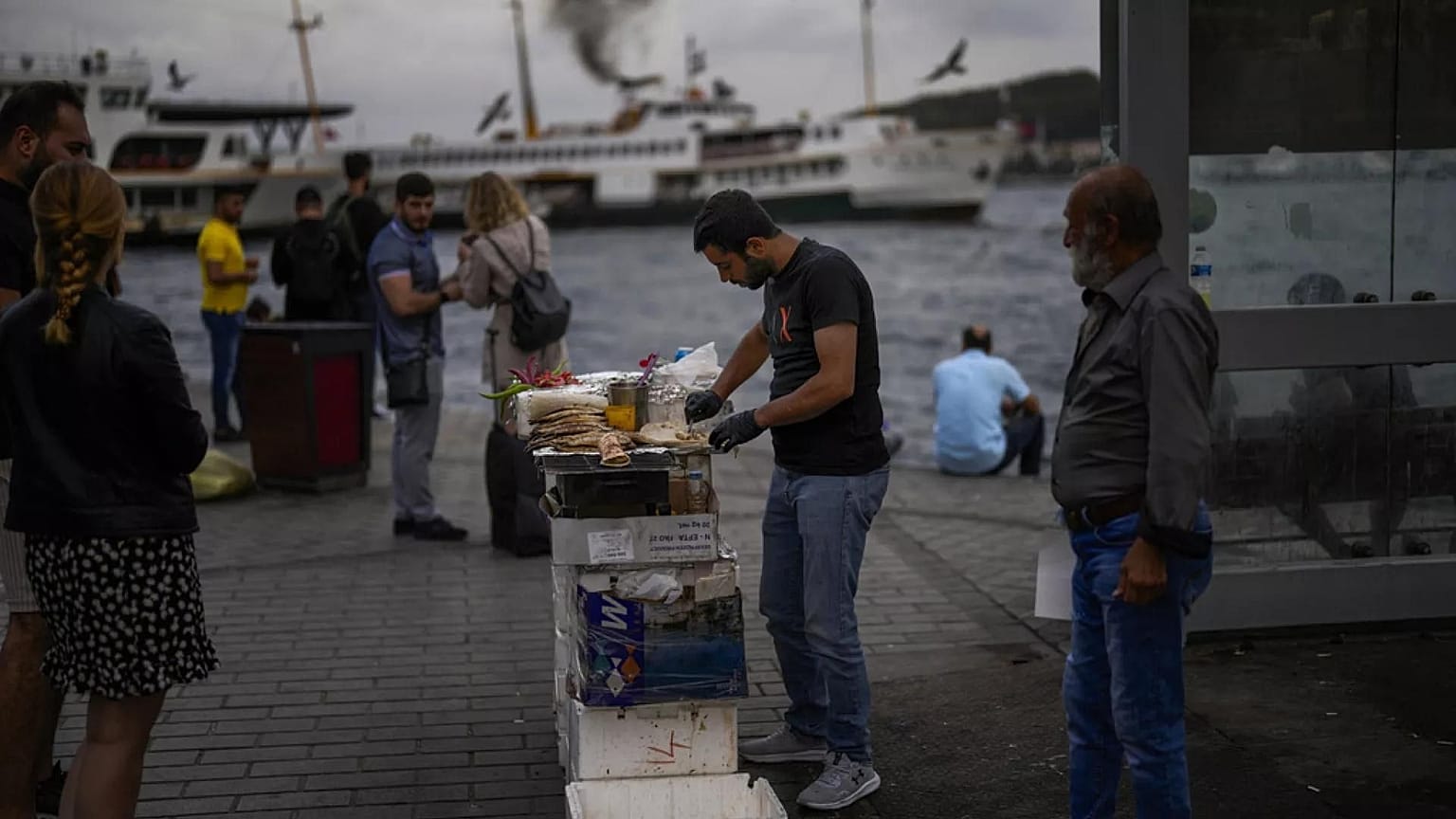 Karaköy, İstanbul, 23 Eylül 2023.