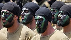 رزمایش نیروهای حزب الله لبنان