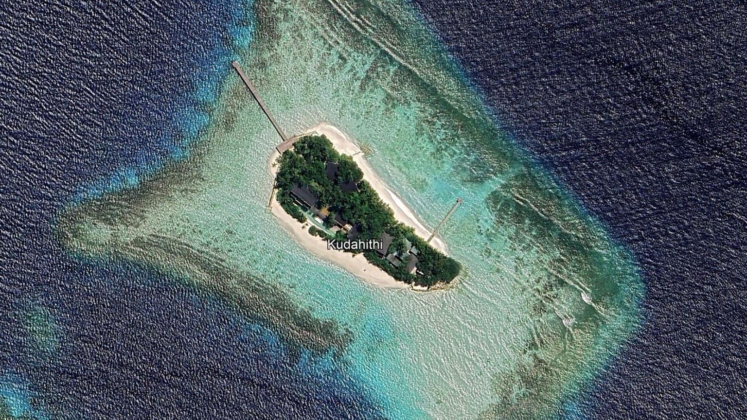 Kudahithi Sands se subastará como una única isla privada aislada.