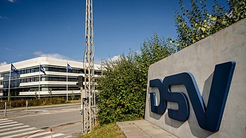 The logistics center of the transport company DSV in Hedehusene, Denmark. 12 Sept. 2024.