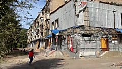 Verwüstung in Ukrainischen Städten