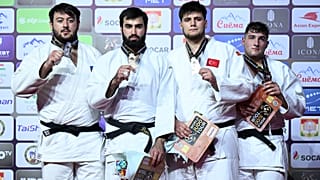 Медалисты категории +100 кг.