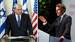 Netanyahu- Macron