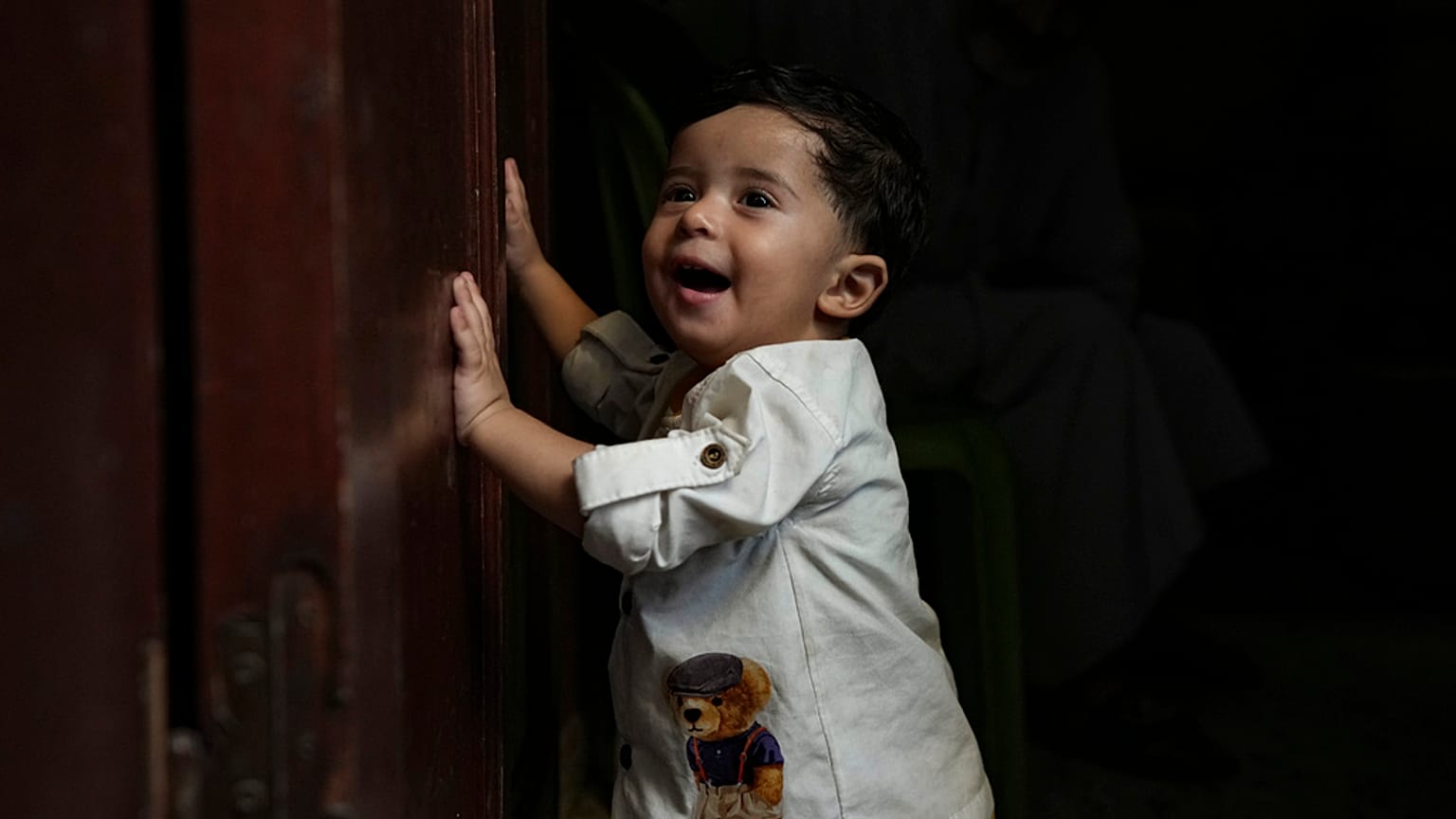 الطفل الفلسطيني علي الطويل، الذي ولد في 7 أكتوبر، قطاع غزة، السبت، 5 أكتوبر، 2024.