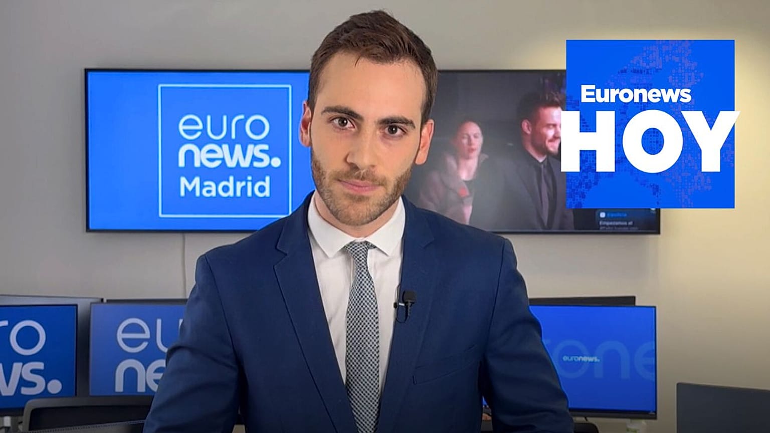 Roberto Macedonio, periodista de 'Euronews'. 