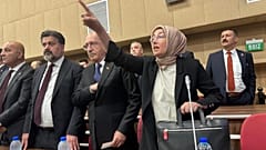 Ayşe Ateş, Sinan Ateş cinayeti davasının görüldüğü 32. Ağır Ceza Mahkemesi'nde, 2 Ekim 2024