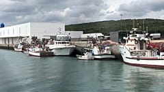 Barcos pesqueros en Barbate (Cádiz). 