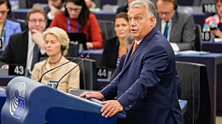 Orbán Viktor felszólalása az Európai Parlament plenáris ülésén, Strasbourgban, 2024. október 9-én