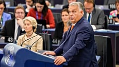 Viktor Orbán se enfrentó a Ursula von der Leyen el miércoles por la mañana.