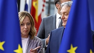Az olasz és a magyar miniszterelnök a júniusi brüsszeli EU-csúcson