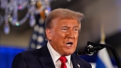 Cumhuriyetçilerin başkan adayı Donald Trump, 7 Ekim saldırısının yıl dönümünde Miami'de konuşma yapıyor, 7 Ekim 2024