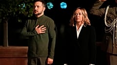 Il presidente ucraino Volodymyr Zelensky e la premier italiana Giorgia Meloni, Roma, 10 ottobre 2024.