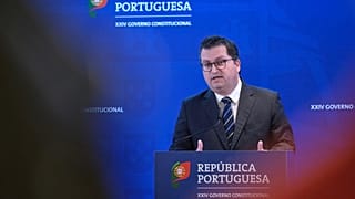 O ministro das Finanças Joaquim Miranda Sarmento