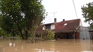La borrasca Kirk deja inundaciones a su paso por Francia