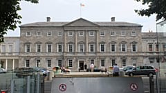 Leinster House, Dublin'deki İrlanda parlamentosunun evi.