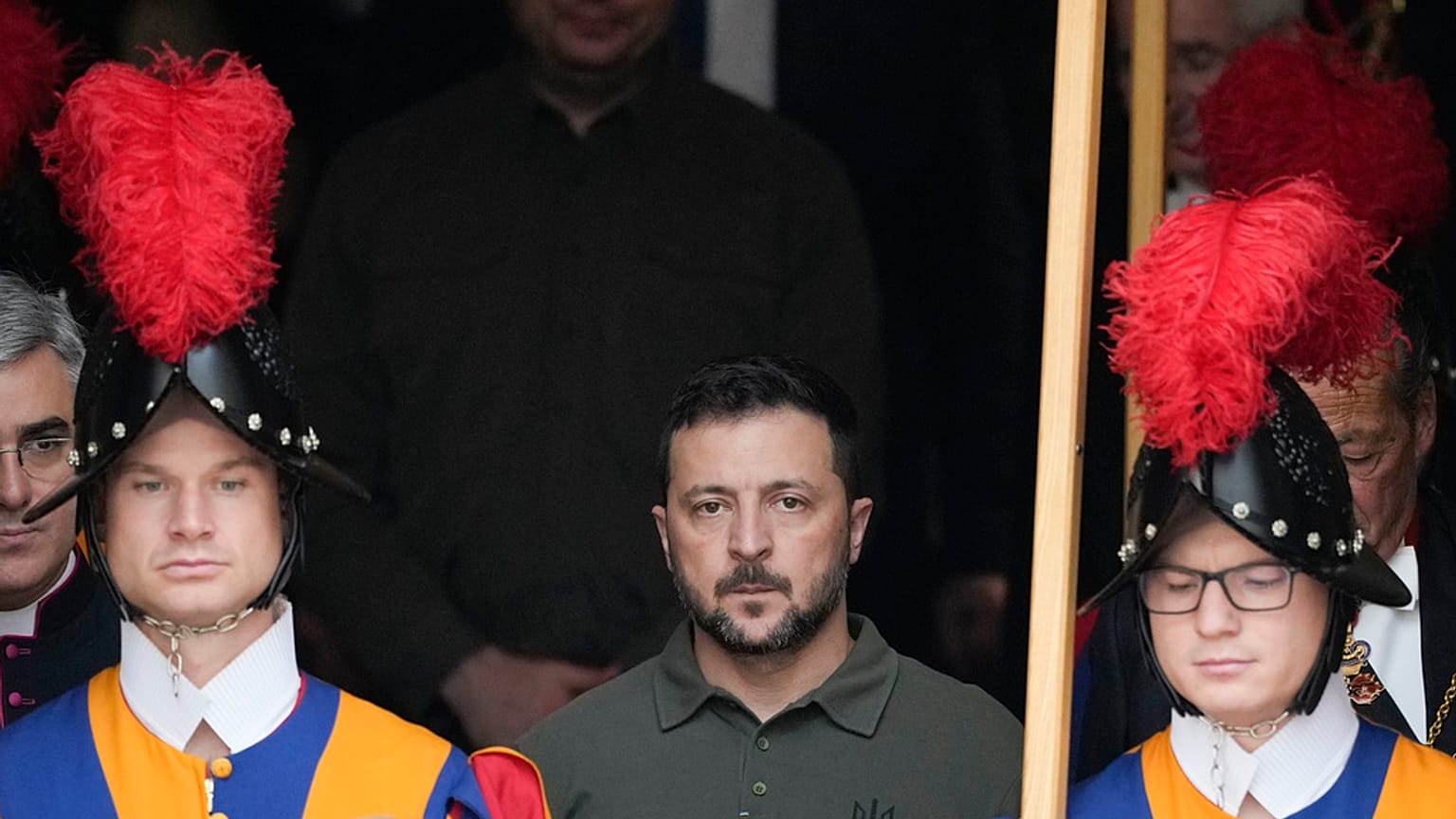 Ο Ζελένσκι στο Βατικανό