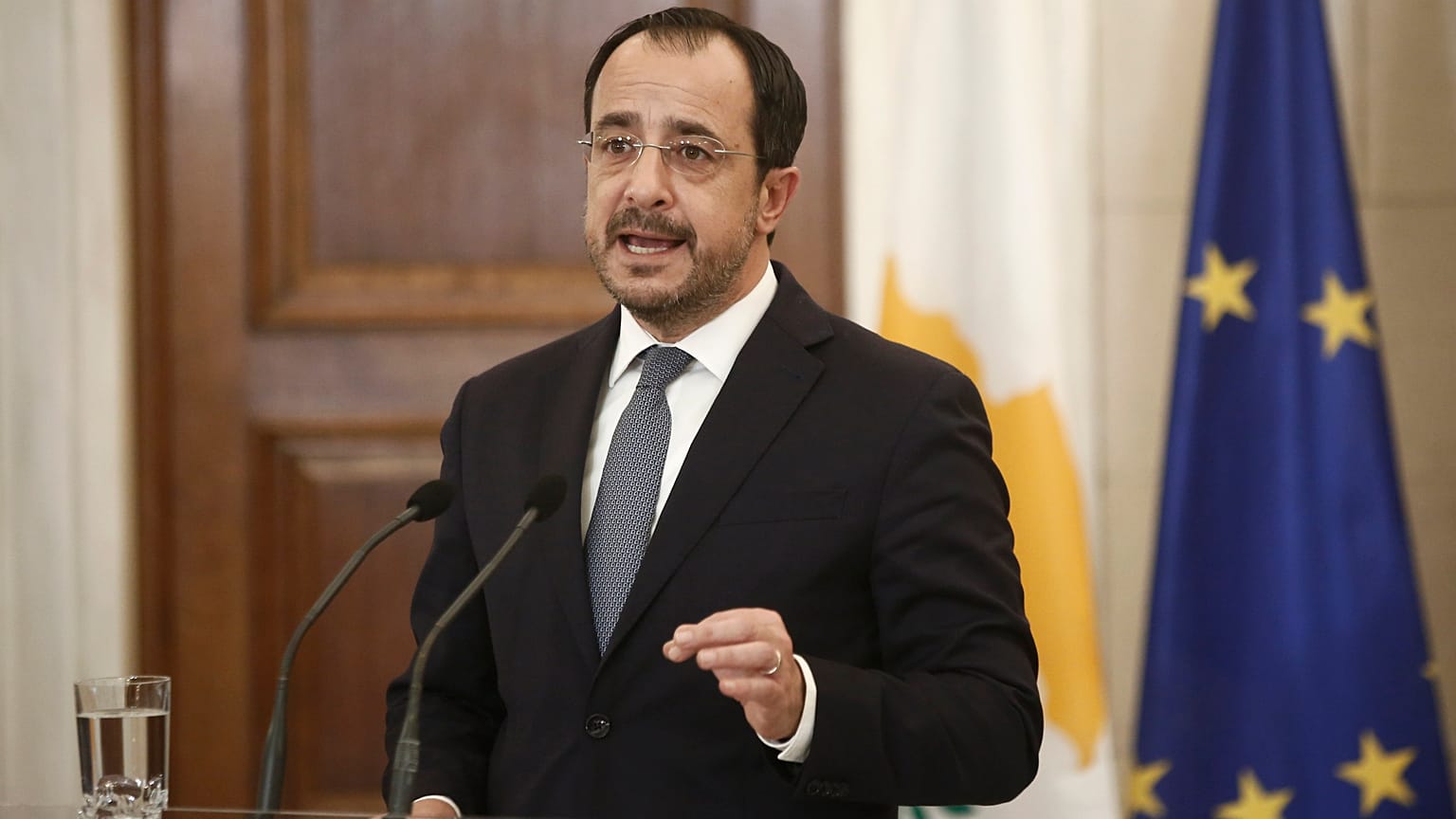 Ο Πρόεδρος της Κυπριακής Δημοκρατίας, Νίκος Χριστοδουλίδης