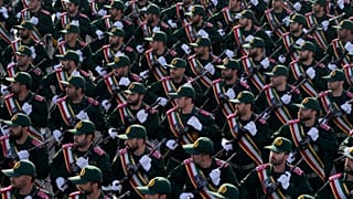 رژه سربازان سپاه پاسداران ایران