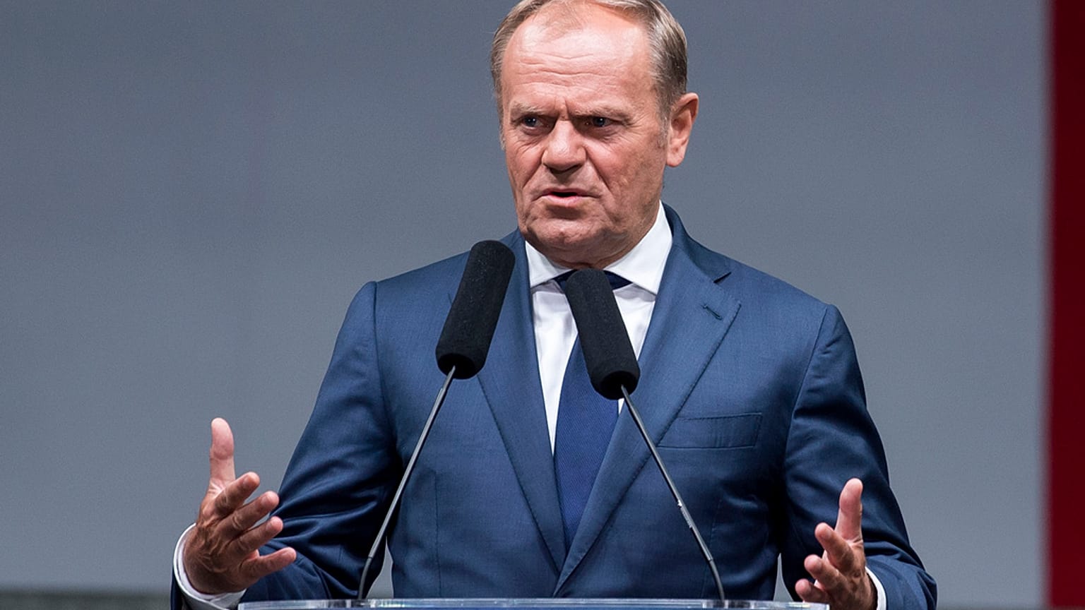 Primer ministro polaco Donald Tusk