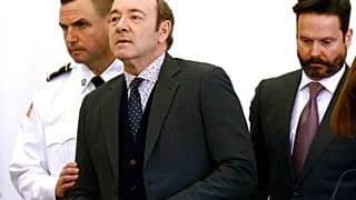 Kevin Spacey egyik tárgyalásán, 2019-ben